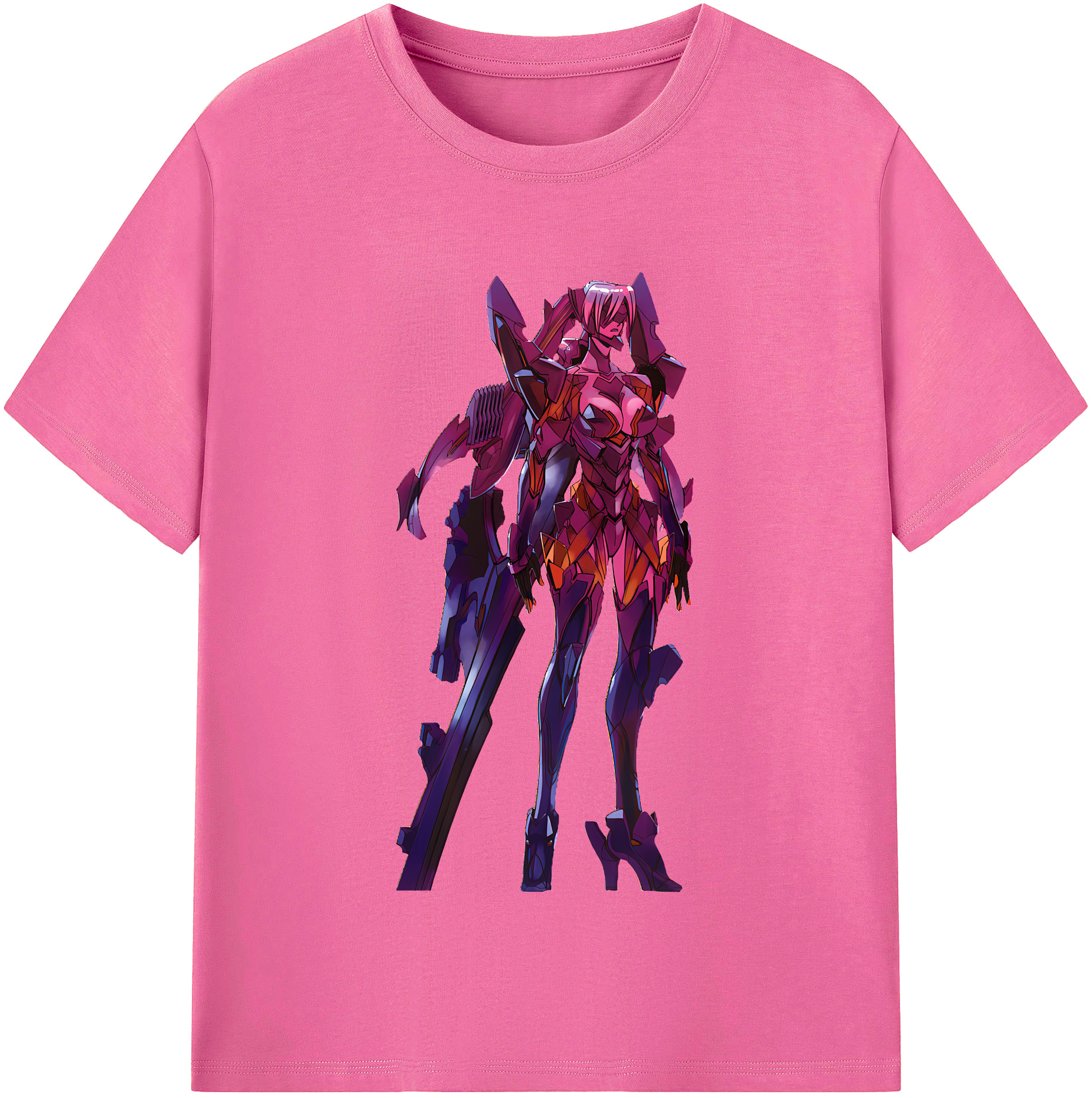 （画像用） EVA 新世紀エヴァンゲリオン レディースカジュアルプリントTシャツ（綿100％）